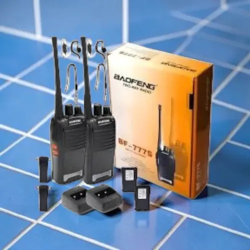 Par de Rádios Walkie Talkie Recarregáveis