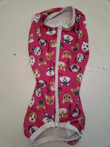 Roupa pós-cirurgica protetora para cães tamanho 4