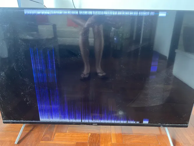 TVs para retirada de peças