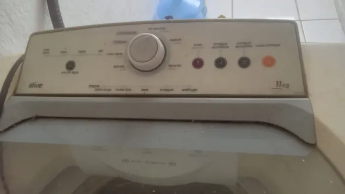 Máquina de lavar de Brastemp de 11 kg