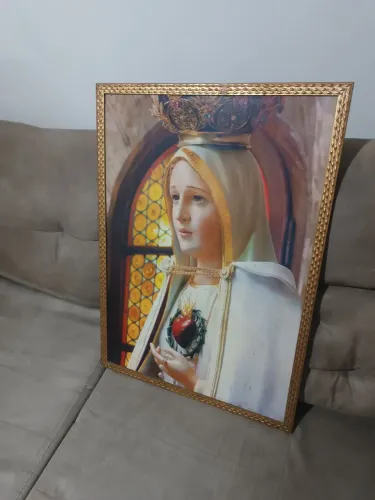 Quadro decoração regilioso nossa senhora Aparecida