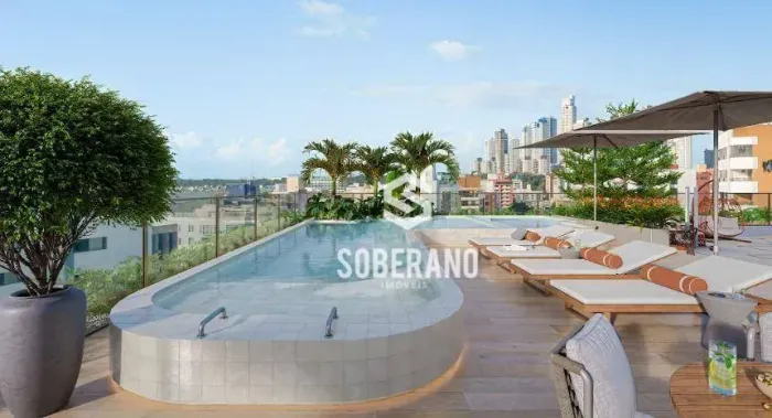Apartamento com 1 dormitório à venda, 41 m² por R$ 889.786,80 - Tambaú - João Pessoa/PB