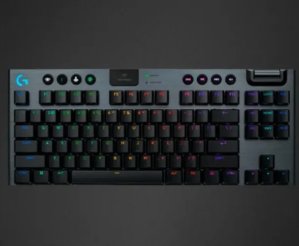 TECLADO MECÂNICO GAMER LOGITECH G915 X LIGHTSPEED TKL