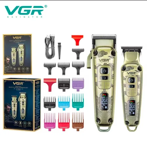 PAR DE MÁQUINA CORTA CABELO VGR 