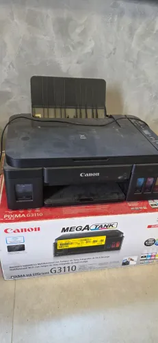 Impressora multifuncional com tanques de tinta integrado Canon PIXMA Ink Eficient G3110