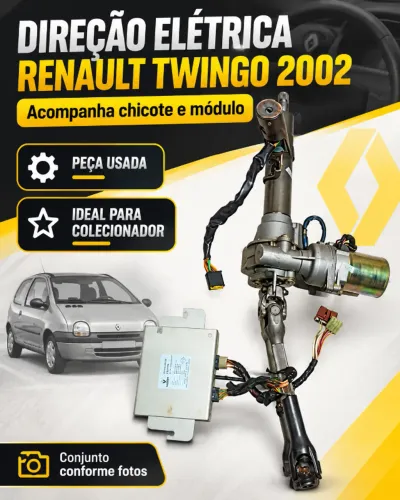 direção eletrica original renault twingo