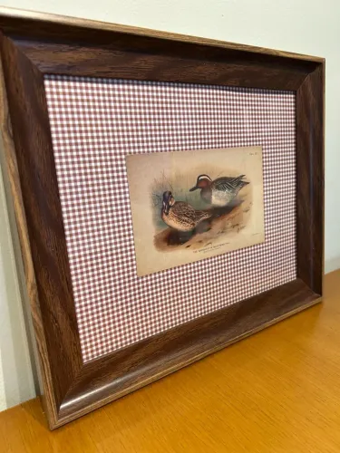 Quadro decorativo para parede patos vintage