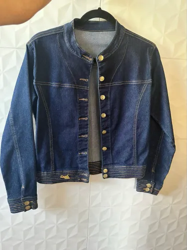 Jaqueta feminina jeans