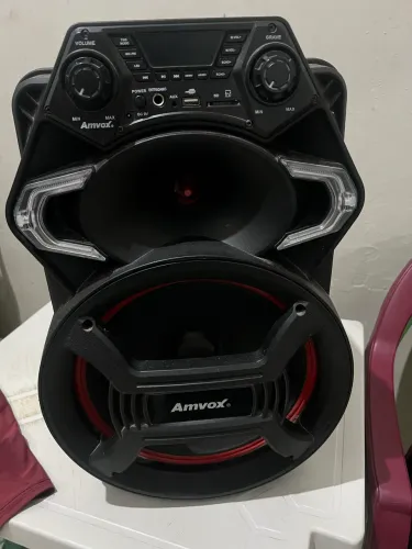 Caixa de Som Amplificada Amvox Aca 550 -