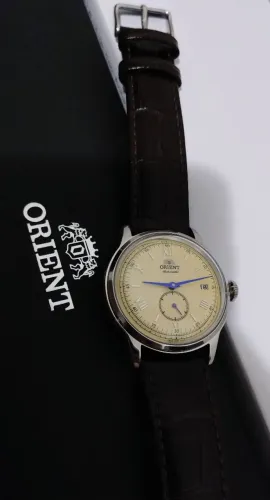 Relógio Orient Bambino Automático Ra-ap0105y30b