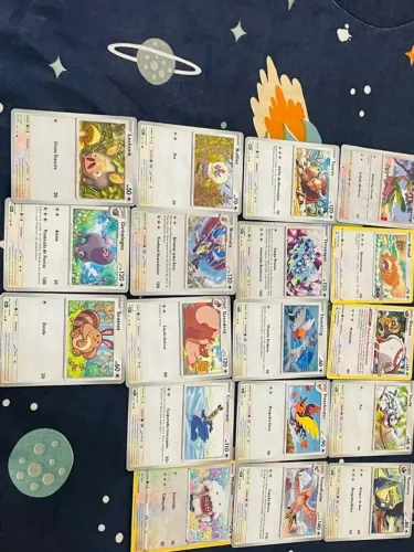                                       18 CARTAS Pokémom  do tipo normal