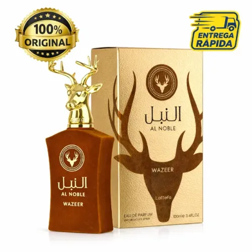 Perfume Lattafa Al Noble Wazeer 100ml Original - Masculino