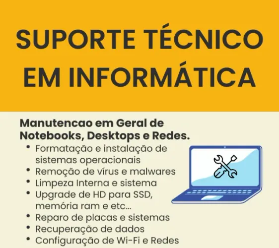 ? Técnico em Informática e Redes | Atendimento Rápido e Profissional