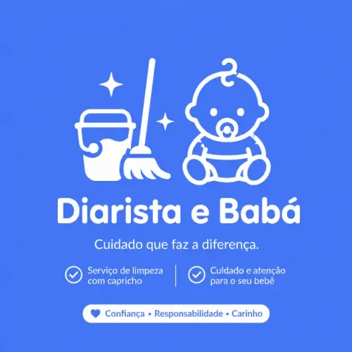 Diarista e cuidadora 