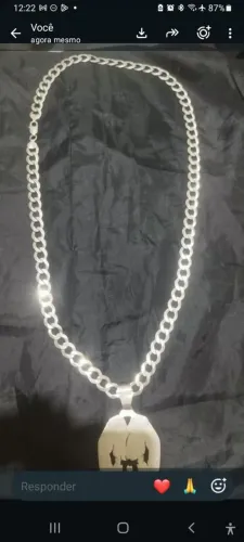 Corrente de Prata (p/ vender ou trocar