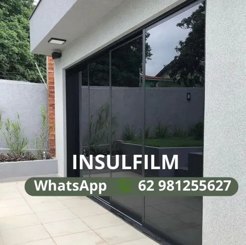 INSULFILM - INSULFILME RESIDENCIAL - para privacidade e proteção solar