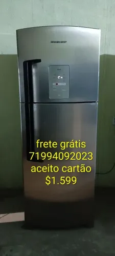 Brastemp 401Litros INOX digital Frost Free $1.599 frete grátis *23 aceito cartão