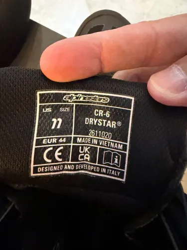 Ténis Alpinestars cr-6 drystar