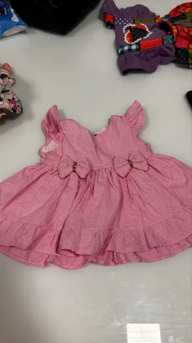 Vestido bebê menina 0 a 6 meses