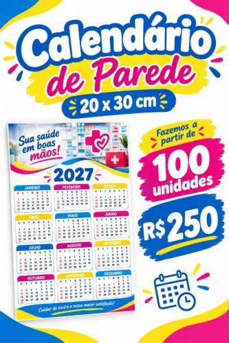 Calendário de Parede