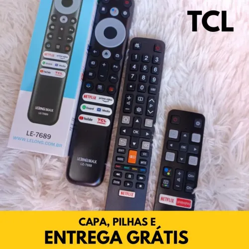 Controle TV promoção Capa Pilha e Capinha Gratis 