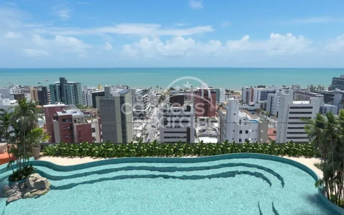 Apartamento com 2 dormitórios à venda, 72 m² por R$ 976.050,00 - Cabo Branco - João Pessoa