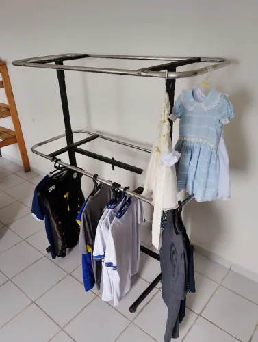 Arara dupla para lojas