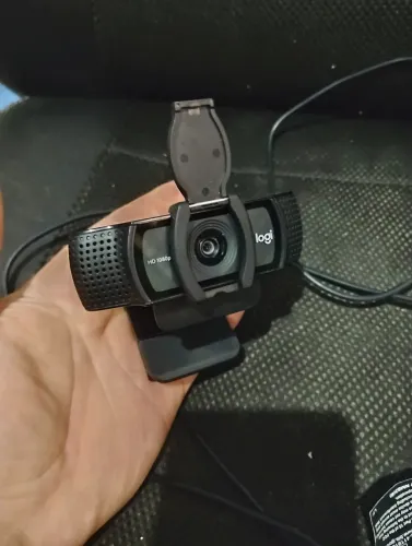 Webcam Logitech C920 Full HD 1080p/30fps Microfone embutido, Tampa de Privacidade