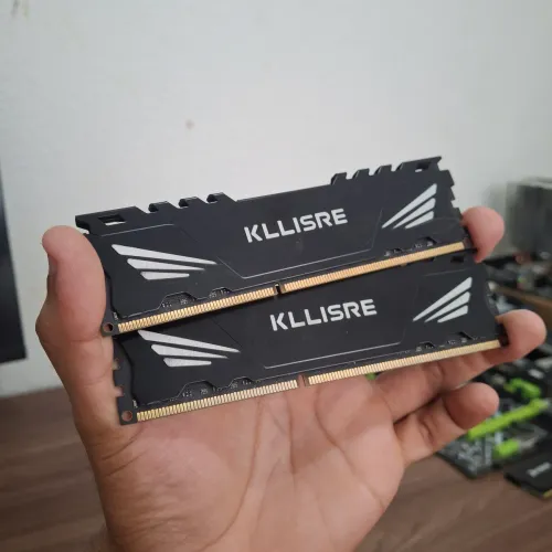 Memória Ram 2x8 16GB 1600Mhz Kllisre - Aceito cartão e entrego