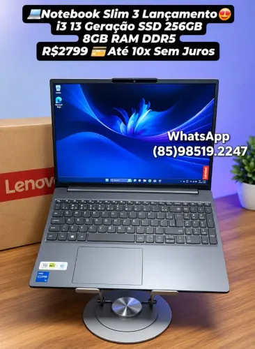 Promoção Imperdível Notebook Slim 3 Lançamento Até 10x Sem Juros.
