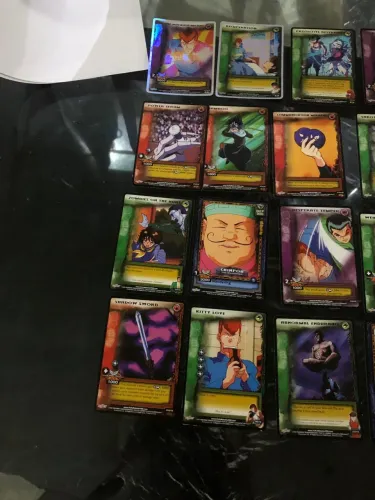 Lote Cartas Antigas card game tcg Yu Yu Hakusho 94 unidades