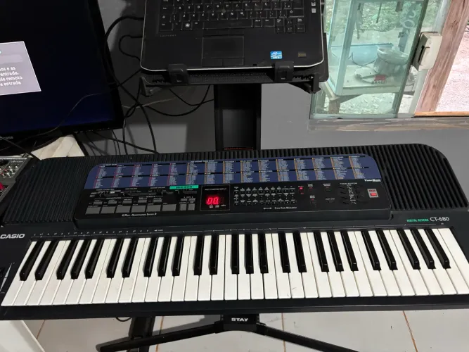 Teclado musical .
