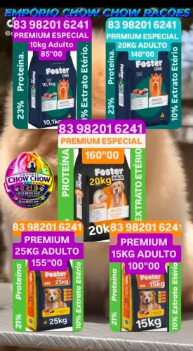 PROMOÇÃO FOSTER 10kg a 25kg 