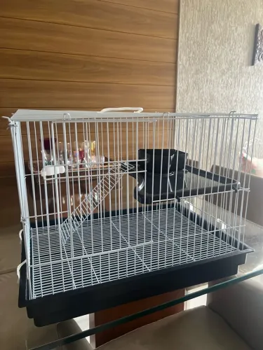 Gaiola de arame para hamster, porco da índia, chinchila coelhos