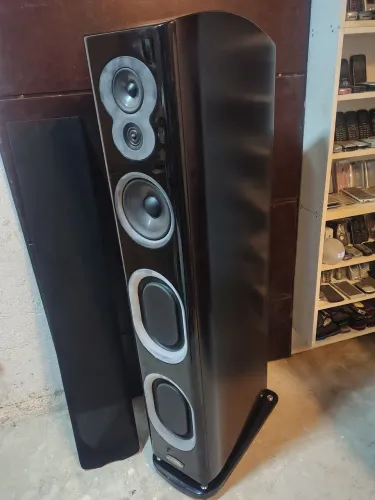 Caixa torre lsim 707 polkaudio home theater