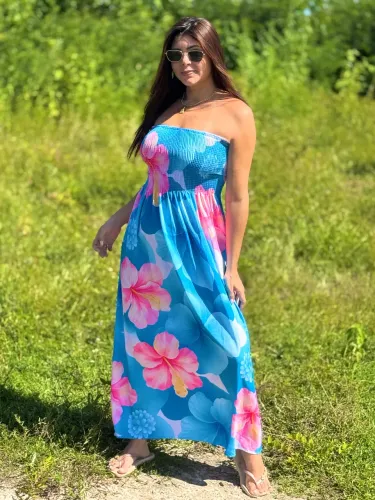 VESTIDOS LONGOS ATACADO
