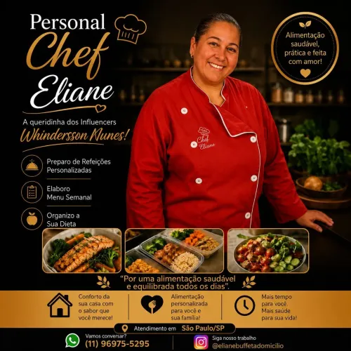Tenha a melhor Personal Chef 