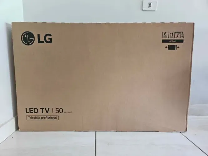 Smart TV LG 50" 4K LACRADA!
