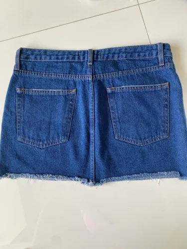 Saia jeans 