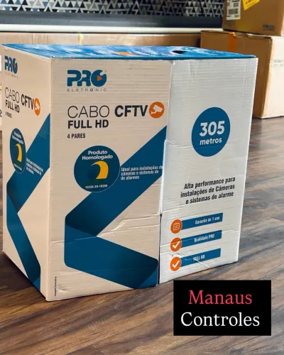 Cabo de Rede Internet CAT5 Caixa com 305 Metros ( Promoção )