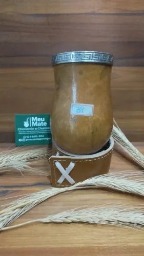 Virola em alpaca Cuia chimarrão 