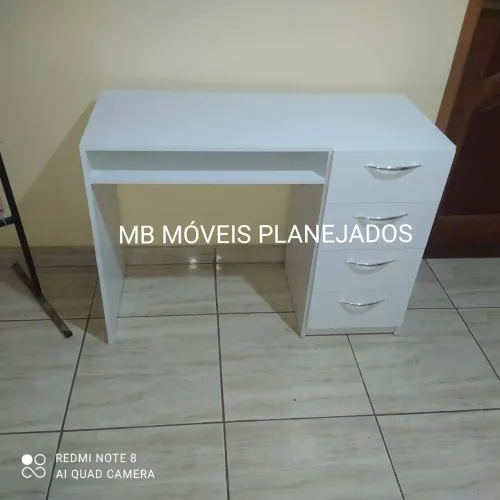 Mesa nova para nails designer 100% MDF branco