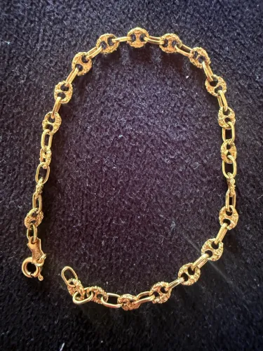 PULSEIRA FEMININA EM OURO 