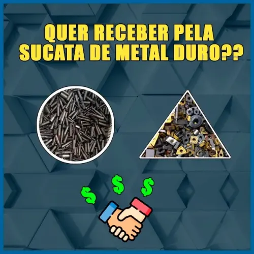 Sucata metal duro