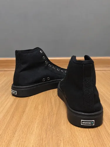 Tênis Stamp It Preto Cano Alto Original Tamanho 37