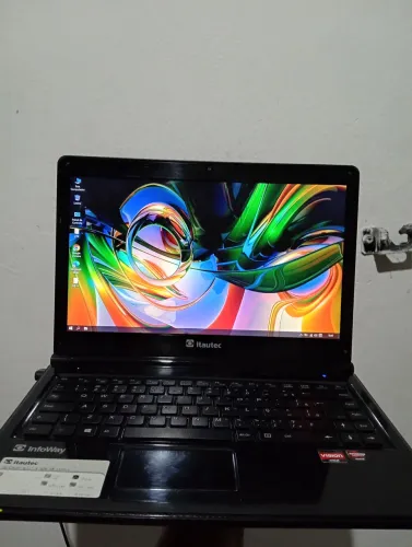 Notebook ITAUTEC. AMD. DUAL CORE. 8 GB de memória. Com SSD. Funcionando perfeitamente.