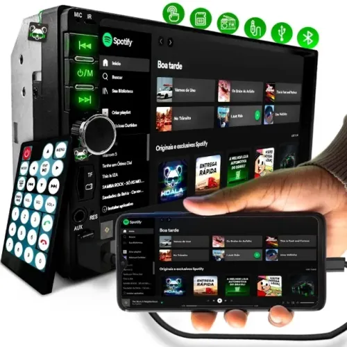Achadinho Shopee! Central Multimídia MP5 2 Din Bluetooth | Oferta Relâmpago