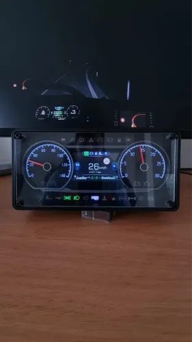Painel de Instrumentos Scania NTG Funcional p/ Simulador (ETS2 / PC)