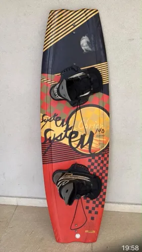 Wakeboard O?Brien System 140 com botas clutch