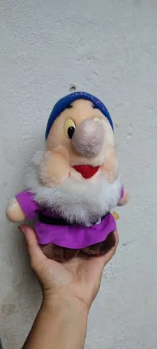 Pelucia 7 anões Walt Disney original